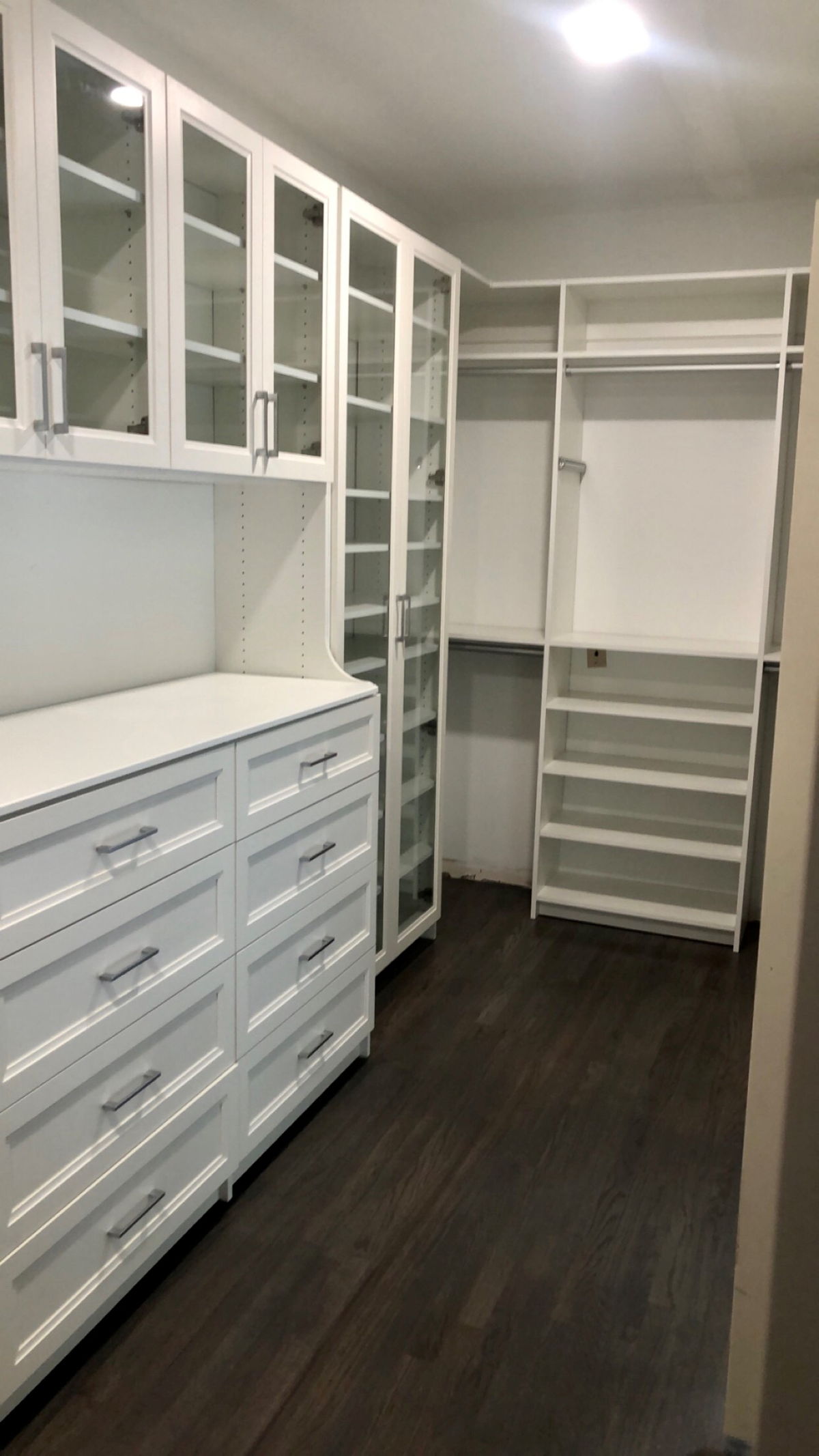 Master Walk-in Closet