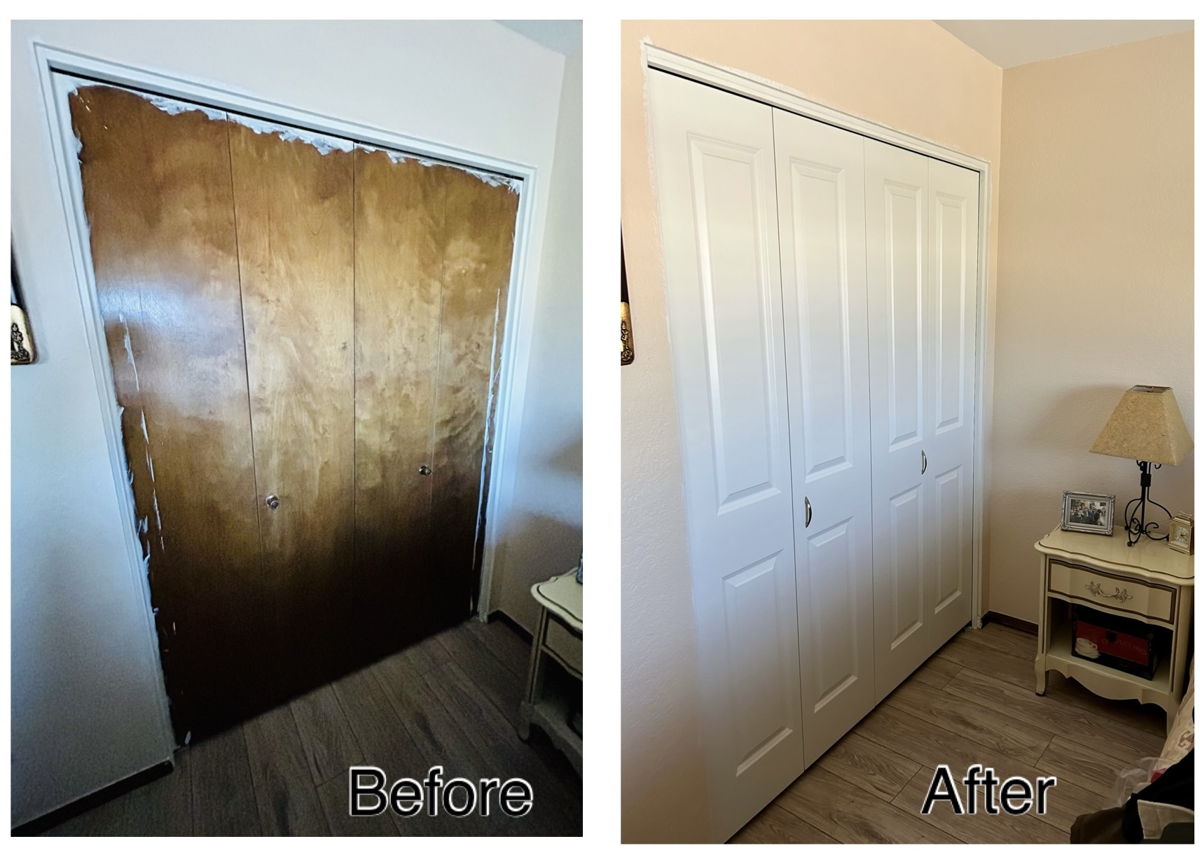 Closet bi-folds